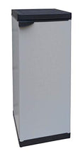 Buyly Armadio/Portabombole per Interno ed Esterno a 1 Anta con Ripiani Regolabili in Altezza, 34 x 39.5 x 85 cm