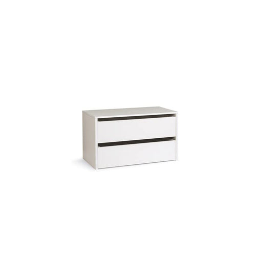WEBMARKETPOINT Cassettiera in legno per interno amadio colore Bianco cm H.50xL.86,5xP.45