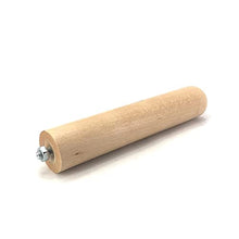Cortassa Set 4 Piedi per Rete a Doghe Gambe Letto Universali in Legno di Faggio (32 cm), Marrone