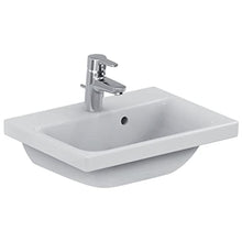 Ideal Standard Lavabo Collegare Spazio e1323ma, Foro del Rubinetto 1, 500 x 380 x 175 mm, Bianco con Ideal Plus