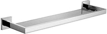 Ghelf Bagno Contemporaneo a Parete Mensola di Vetro Singolo Mensola di Vetro Montato a Parete C Asciugamano Asciugamani in Acciaio Inox 304 Bagno Asciugamani Rack Perforato Bagno Scaffale Bagno Bagno