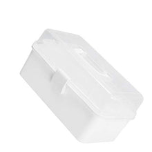 Cabilock Contenitore di plastica per medicinali Contenitore di plastica Contenitore per contenitori Multistrato Scatola di immagazzinaggio per Uso Domestico Medicina Dimensioni Petto s (Bianco)