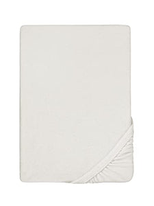Biberna 0012344 Lenzuolo Frottee-Stretch (Altezza Materasso max. 22 cm) 1X 180X200 cm > 200X200 cm, Grigio
