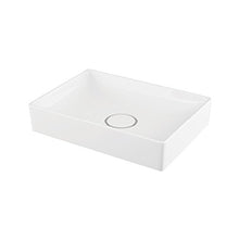 VE.CA-ITALY LAVABO DA APPOGGIO FLOPPY 50 CM IN CERAMICA BIANCA ARREDO BAGNO DESIGN ALTA QUALITA'