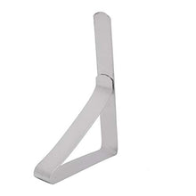 4 Pezzi Clip di Copertura per tovaglie Grandi Morsetti per tovaglia Antiscivolo in Acciaio Inossidabile Accessori per la casa 10,5 * 7 cm