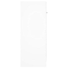 Festnight Credenza Bianco Lucido Comò e Mobili con 2 Ante in Stile Moderno 60x30x75 cm in Truciolato