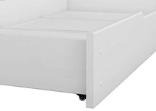 Erst-Holz Letto Castello Bianco 90x200 per Bambini divisibile con doghe rigide e cassettone 60.10-09 W S1