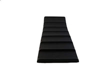 Silicone di Alta qualità, Flessibile e Antiscivolo Portabottiglie Frigorifero Portabottiglie Supporto per impilare bottiglie e lattine Nero 24.9 x 15.5 x 0.9 cm