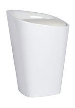 WENKO Sgabello portabiancheria Candy quadrato bianco - collettore de lavanderia Capacità: 20 l, ABS, 35 x 50 x 35 cm, Bianco