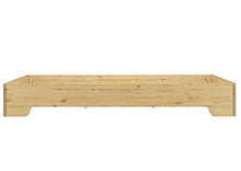 Erst-Holz Solido Letto Moderno impilabile 140x200 in Pino massello con doghe rigide 60.56-14