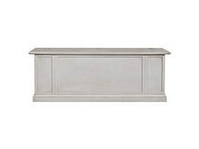 Homemania 1008_PF Cassapanca Alma, Bianco in Legno, 120 x 35 x 45 cm