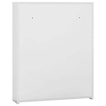 Tidyard Armadietto a Specchio Armadietto da Bagno con Specchio Mobiletto Pensile da Bagno con 2 Anta e 3 Ripiani 60x15x75 cm Bianco e Argento