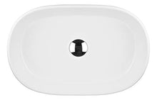 oltens Lom 40811000 - Lavandino ovale con rivestimento SmartClean, 55 x 34 cm, colore: Bianco