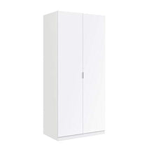 13Casa Larissa A3 Armadio Anta Battente, 81X52X180 H cm, Bianco, Melamina