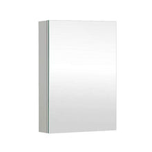 Armadietti a specchio Bagno Specchio Governo Alluminio dello Spazio degli Specchi Multi-Funzione A Parete Specchio Rettangolare Bagno Specchio Gabinetto (Color : Bianca, Size : 48 * 68 * 13cm)