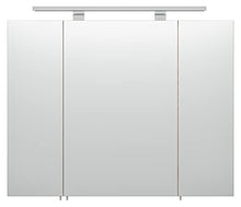 Posseik Multiuso Armadietto a Specchio, Quercia, Sonoma/Rovere, 80 x 17 x 62 cm