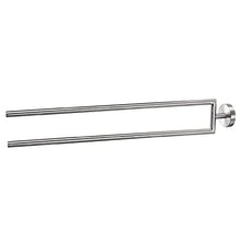 Portasciugamani da bagno a 2 bracci, asta telescopica, allungabile da circa 29 a 50 cm, materiale di fissaggio, portata fino a circa 3 kg, facile da montare