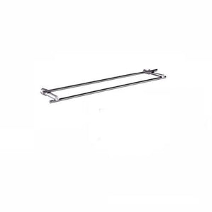 MBYW Portasciugamani Moderno Minimalista Portasciugamani Elegante per Il Bagno di Moda Portasciugamani Doppio, tondino Tondo Piccolo in Acciaio Inox 304, portasciugamani