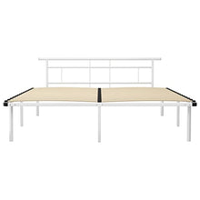 vidaXL Giroletto Bianco in Metallo 200x200 cm