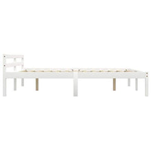 SKM Giroletto con 4 Cassetti Bianco in Massello di Pino 160x200 cm (41.44kg)