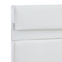SKM Giroletto con LED Bianco in Similpelle 160x200 cm (29.65kg)