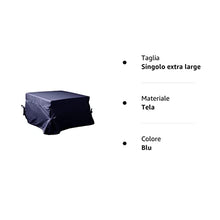 Ponti Divani - Sofia - Pouf Letto Singolo con Materasso in Poliuretano Espanso di Ottima qualità - Rete Robusta Italiana - Tessuto
