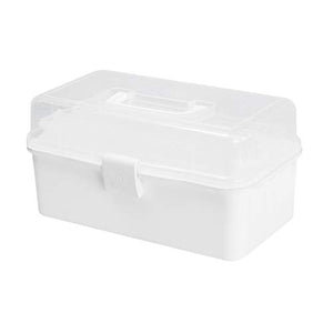 Cabilock Contenitore di plastica per medicinali Contenitore di plastica Contenitore per contenitori Multistrato Scatola di immagazzinaggio per Uso Domestico Medicina Dimensioni Petto s (Bianco)