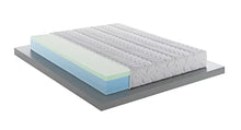 MENTOR - Materasso Memory Med Advanced H2 Matrimoniale 180x200 Plasmatic Med 3D H26 BIO DISP. Medico DETRAIBILE 10 cm di Memory, Onda ad 11 Zone, sfoderabile.