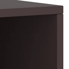 vidaXL Comodini 2 pz Marrone Scuro 35x30x40 cm in Pino Massello
