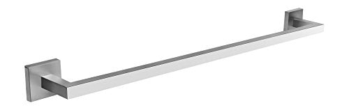 Ambrosya® | Scaldasalviette esclusivo in acciaio inox | Bagno Supporto Staffa Asciugamano gancio Bar Rack Rod (Acciaio inossidabile (Spazzolato))