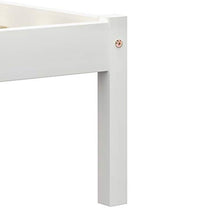 SKM Giroletto Bianco in Legno Massello di Pino 90x200 cm (12.92kg)