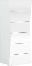 Web Convenienza ROBIN Settimino 6 Cassetti Bianco Laccato Lucido