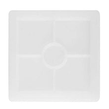 Rockyin Tazza di tè del Silicone sottobicchiere Muffa DIY Flessibile Bowl Mat Photo Frame Mould (Piazza)