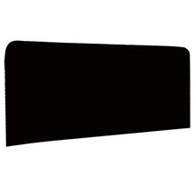 PETSOLA Copri Testata del Letto Elastica Poliestere Morbido E Traspirante, Antimacchia - Nero