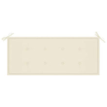 Tidyard Panca da Giardino a 2 Posti con Cuscino 120 cm in Legno massello di Acacia,Panca con Schienale e Braccioli,Panca da Esterno in Legno,Panca in Legno,Divanetto da Giardino per Esterno in Legno