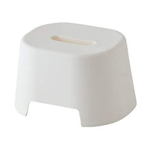 Omenluck 1 sgabello poggiapiedi doccia sgabello in plastica per uso domestico piccolo e corto antiscivolo addensare