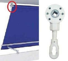 gerster ARGANELLO per Tenda da Sole a Caduta Rapporto 3:1 Bianco