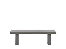 Beliani Panca da Giardino in Cemento Grigio Stile Industriale 150 x 40 cm TARANTO