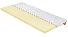 sleepling 193965 Topper coprimaterasso, Schiuma viscoelastica Effetto Memory, 160 x 200 x 6 cm, Bianco