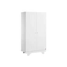 Letto 70x140 allungabile e Armadio 2 ante Vox Playwood - Bianco