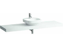 Laufen Case Piano lavabo, Foro Centrale, 80x1790x520, colorazione: Neve (Bianco Opaco) - H4051610754631