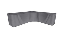 SORARA Copertura Protettiva Divano angolare, Grigio, 300x300x98x70 cm