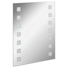 FACKELMANN - Set di mobili da bagno, 5 pezzi, colore: Marrone Lima - Specchio da bagno con lavabo in ceramica, 60 cm e LED