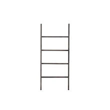 HOLZBRINK porta asciugamani appendiabiti porta asciugamani scala vintage, Elements 130x60 cm (alt x larg), acciaio grezzo laccato, HLL-130-60-0000