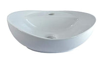 warenplus2014 - Lavabo in ceramica piccolo quadrato, bianco, montaggio a parete, 40,5 x 21 x 10 cm