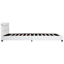 SKM Giroletto con LED Bianco in Similpelle 120x200 cm (24.45kg)