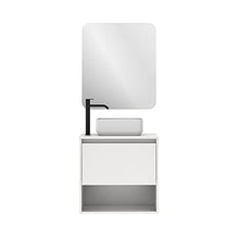 Amizuva Niwa Top Mobile da bagno, in legno, 60 cm, 4 pezzi