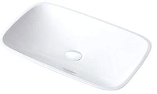 Lavabo da appoggio TWA06 di colata minerale (Pure Acrylic) - Lucido - 60,5 x 38,5 x 10,5 cm, Piletta Pop-up:Senza piletta Pop-up, Coperchio piletta supplementare:senza coperchio supplementare