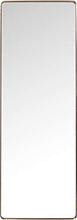 Kare Design - Specchio Curve Rettangolare Rame, 200 x 70 cm