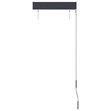 vidaXL - Tenda avvolgibile per esterni, 60 x 250 cm, giallo e blu